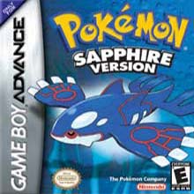 Pok?mon Sapphire: Box cover